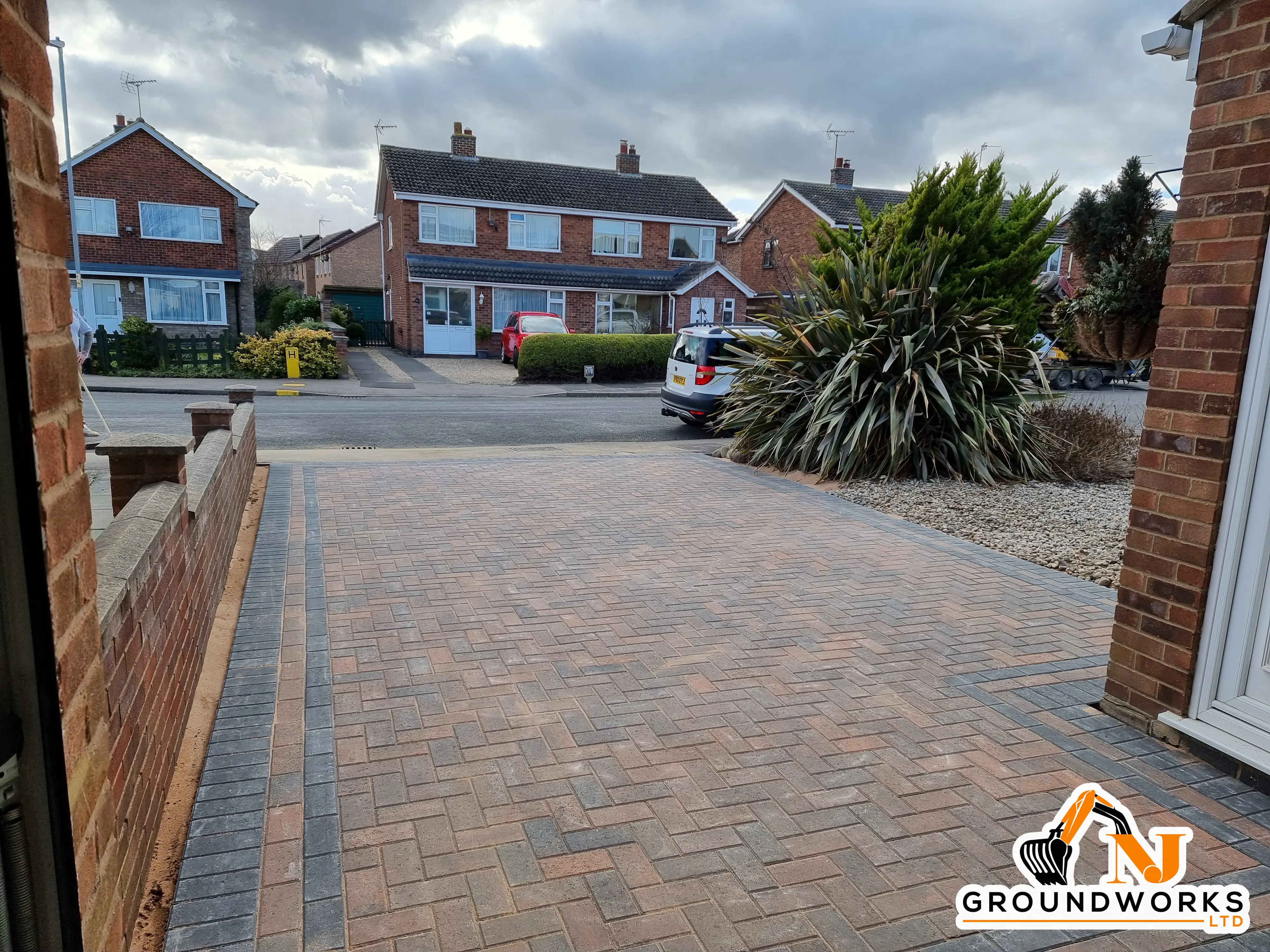 NJ groundworks porcelain patio paving slabs peterborough natural patio sandstone mix pack cheap block garden transformation cheap landscaping