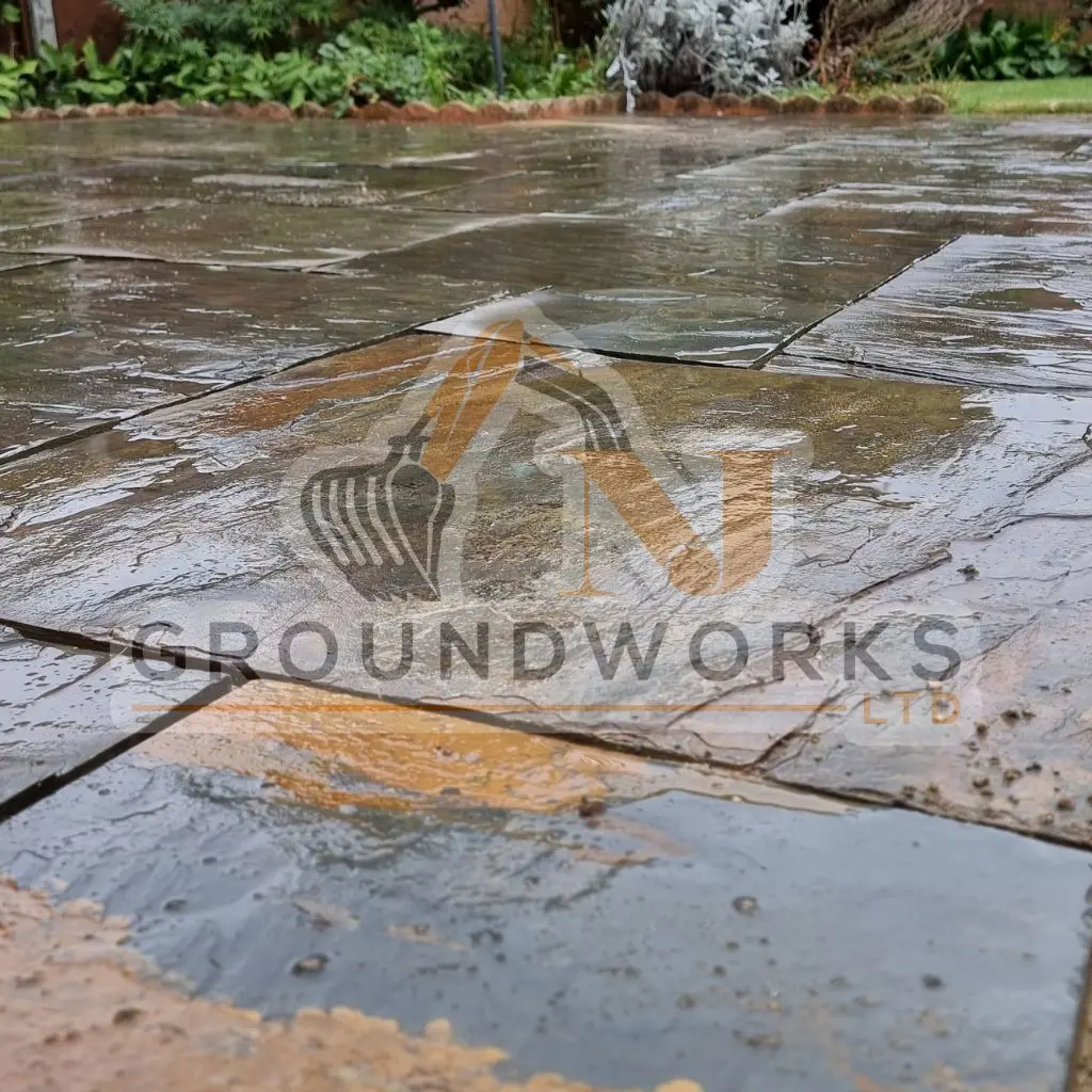 NJ groundworks porcelain patio paving slabs peterborough natural patio sandstone mix pack cheap block garden transformation cheap landscaping