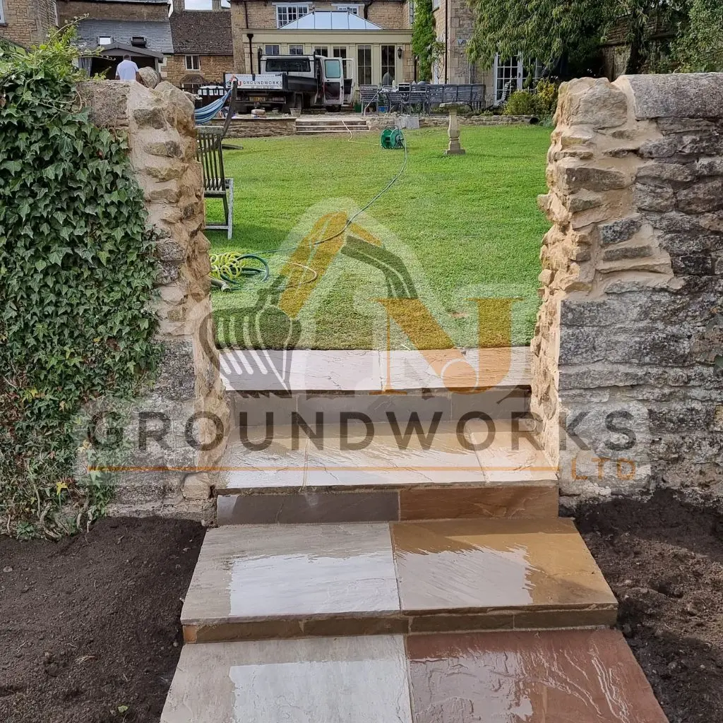 NJ groundworks porcelain patio paving slabs peterborough natural patio sandstone mix pack cheap block garden transformation cheap landscaping