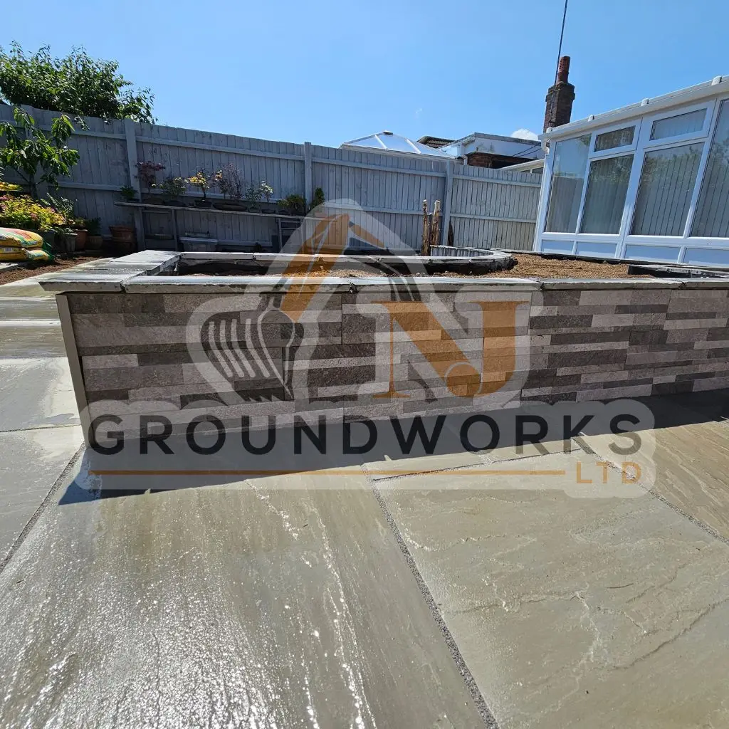 NJ groundworks porcelain patio paving slabs peterborough natural patio sandstone mix pack cheap block garden transformation cheap landscaping