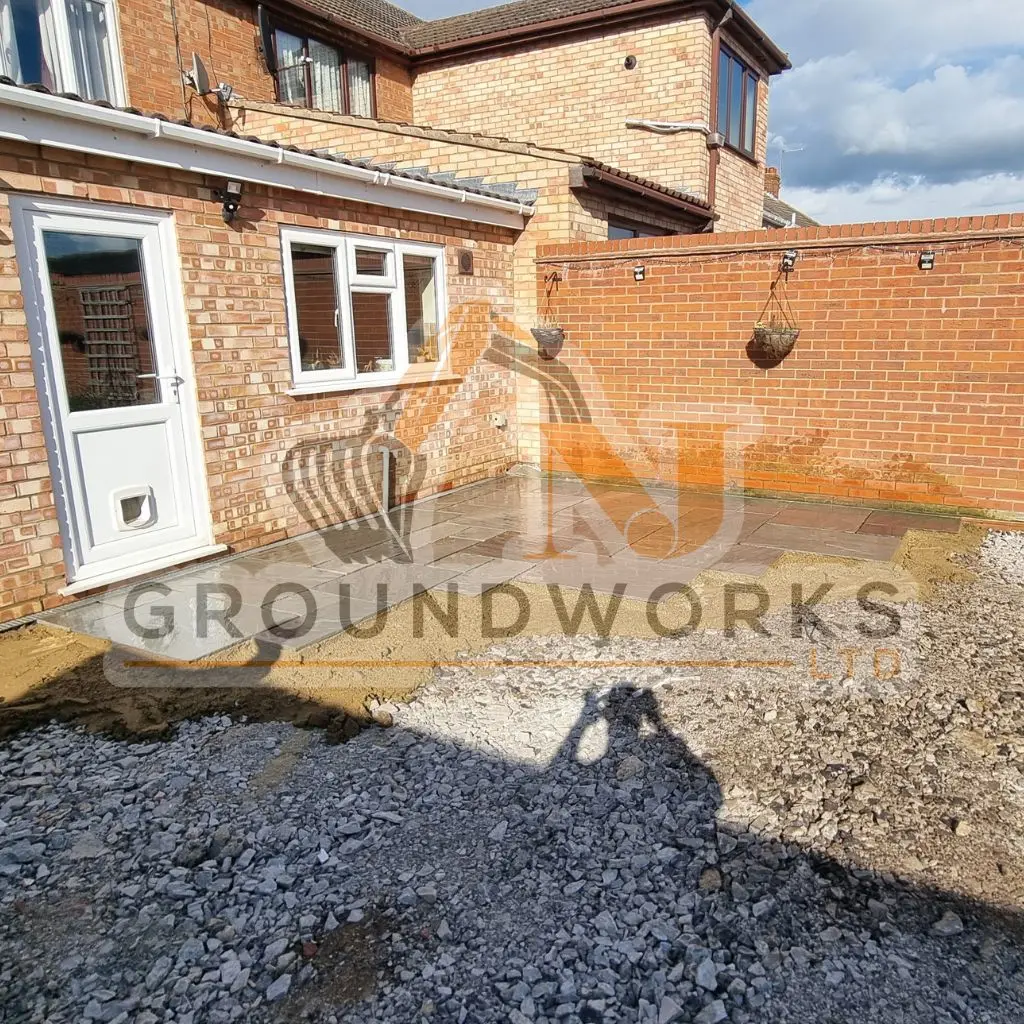 NJ groundworks porcelain patio paving slabs peterborough natural patio sandstone mix pack cheap block garden transformation cheap landscaping