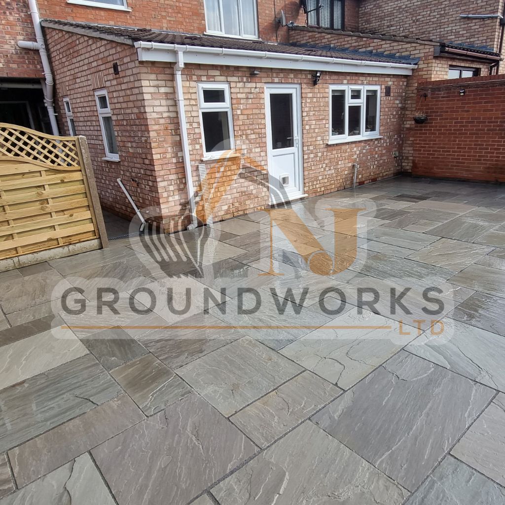 NJ groundworks porcelain patio paving slabs peterborough natural patio sandstone mix pack cheap block garden transformation cheap landscaping