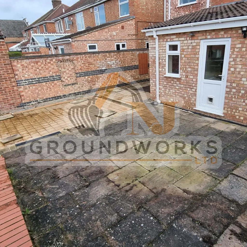 NJ groundworks porcelain patio paving slabs peterborough natural patio sandstone mix pack cheap block garden transformation cheap landscaping