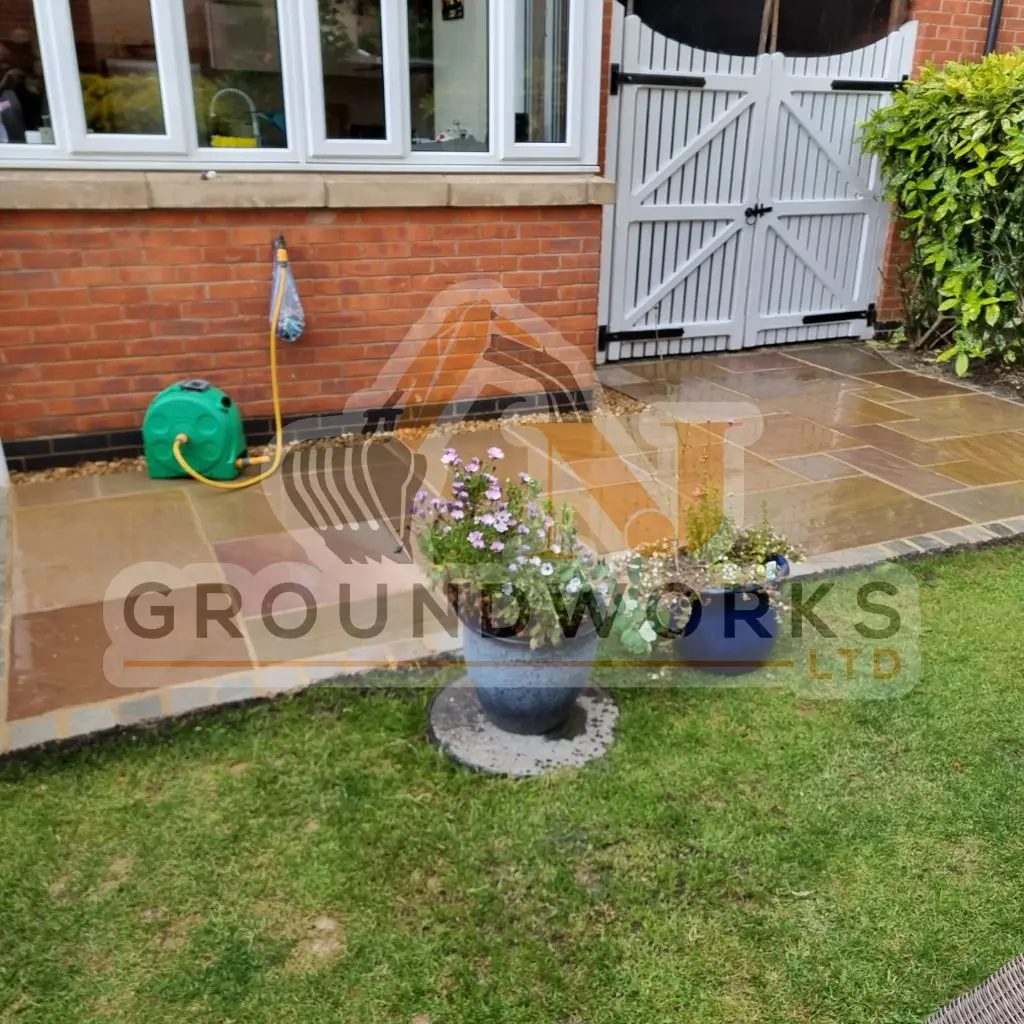 NJ groundworks porcelain patio paving slabs peterborough natural patio sandstone mix pack cheap block garden transformation cheap landscaping