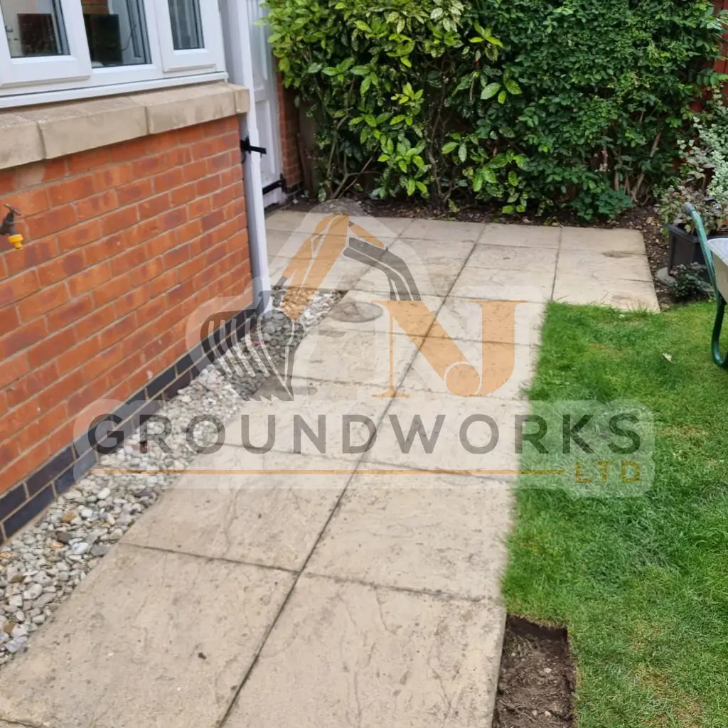 NJ groundworks porcelain patio paving slabs peterborough natural patio sandstone mix pack cheap block garden transformation cheap landscaping