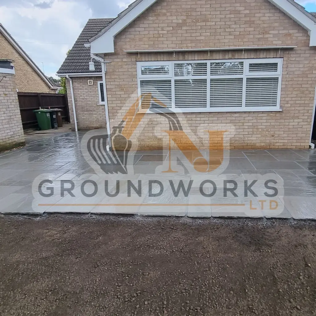 NJ groundworks porcelain patio paving slabs peterborough natural patio sandstone mix pack cheap block garden transformation cheap landscaping